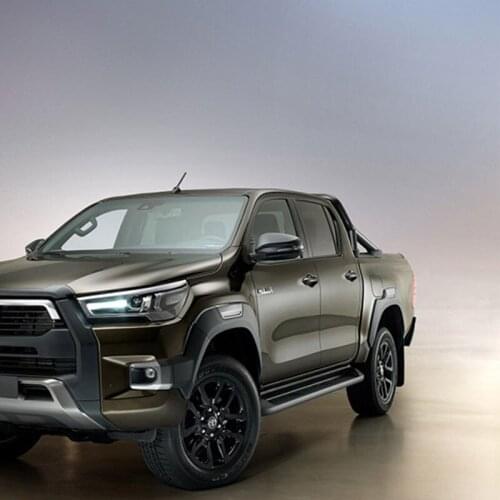 9 Inches Fender Flare ABS Wheel Arch Fender Flares For 2021Toyota Hilux Revo Low Editon Double Cabin