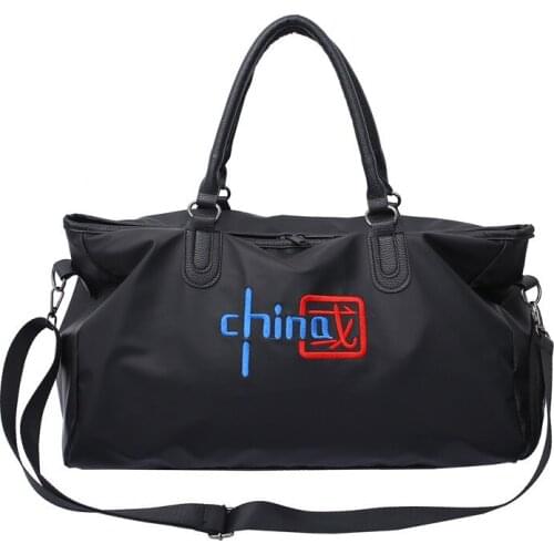 Large Womens Sports Bag Fitness Gym Bag with Embroidery Mens Sports Bag Waterproof Backpack Female Duffle 2021