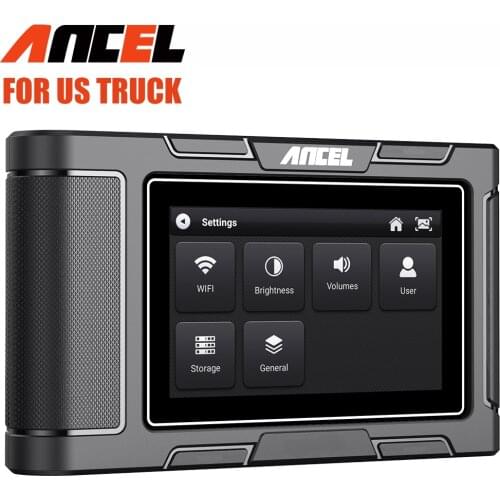 ANCEL HD3100 Car Diagnostic Tools Heavy Duty Truck Full System Print Data Engine Scan 12V 24V US Truck OBD2 Diagnostic Scanner