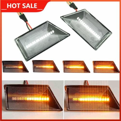 Dynamic LED Turn Signal Light Side Marker For Opel Vectra C 2002-2008 Signum 2003-2008 Amber