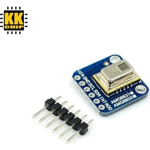 GY-AMG8833 IR 8*8 Infrared Sensor Camera Module Thermal Imager Array Temperature Sensor IIC I2C 3-5V For Arduino Free Shipping