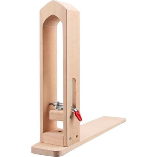 PPYY-Wood Sewing Tools Leather Craft Retaining Clip DIY Hand Tool Table Desktop Stitching Lacing for Pony Horse Clamp Tools