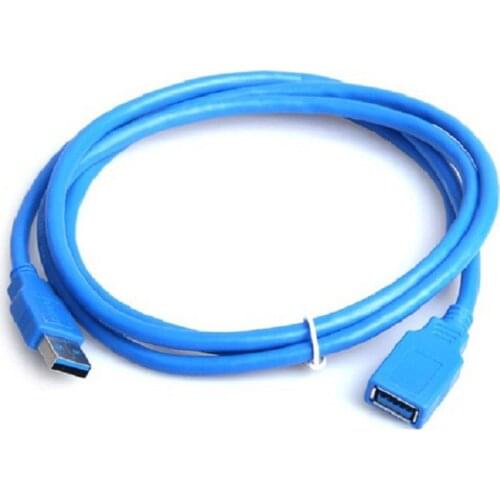 3FT Blue USB 3.0 Type A Male to A Female Super Speed Extension Cable Converter Adapter Computer Connection Cable dropshipping
