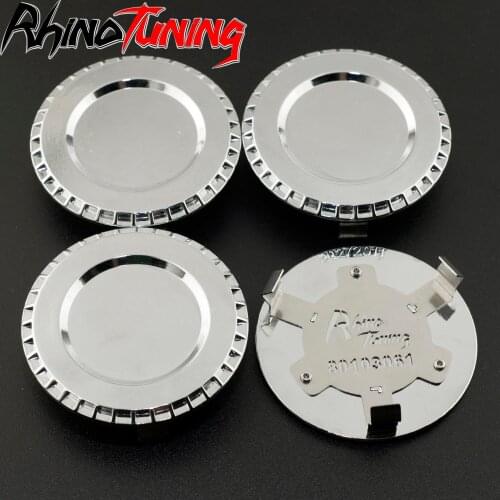 Hub Caps 4pcs 60mm 56mm Universal Rim Center Cover Metal Clip Zinc Alloy For Car Refit Auto Accessorie