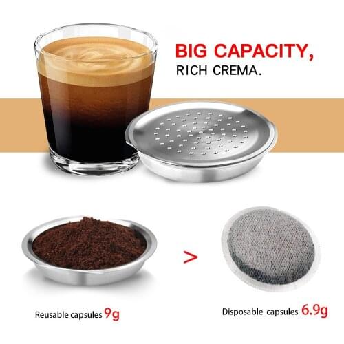 Reusable Coffee Capusle for Sen-seoMaker Stainless Steel Refillable Reutilizable Coffee Filters
