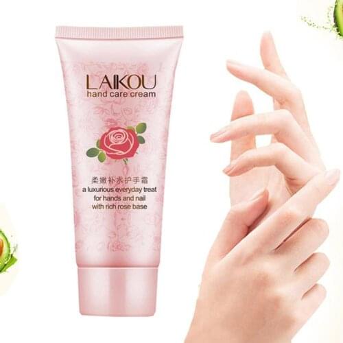 Portable Rose Nourish Hand Cream Moisture Nourishing Anti-Aging Anti Chapping Whitening Hand Lotion Hand Care Hand Cream TSLM1