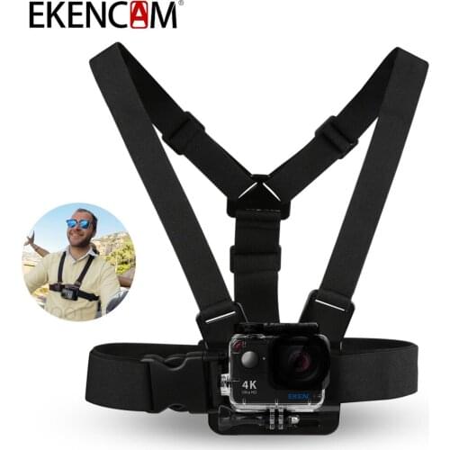 Adjustable Chest belt Chest Strap Mount For Gopro Hero 9 8 7 6 Insta360 One X2 DJI SJCAM EKEN h9 Action Camera