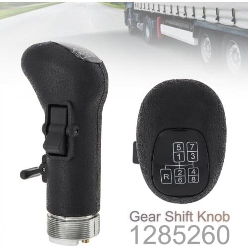 8 Speed Gears Shift Lever Knob with Gearbox Splicer Switch 1285260 Fit for Daf 75 85 95 75CF 95XF 85CF XF95 CF75 CF85 XF105