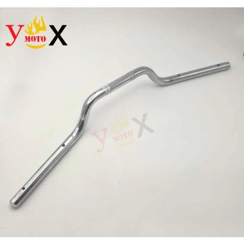 22MM 7/8" Motorcycle Chrome Drag Handlebar Handle Bar For Suzuki GSF750 Bandit GSF1200 GSF1250 S GS500 Yamaha TTR FZR YZF R1 R6