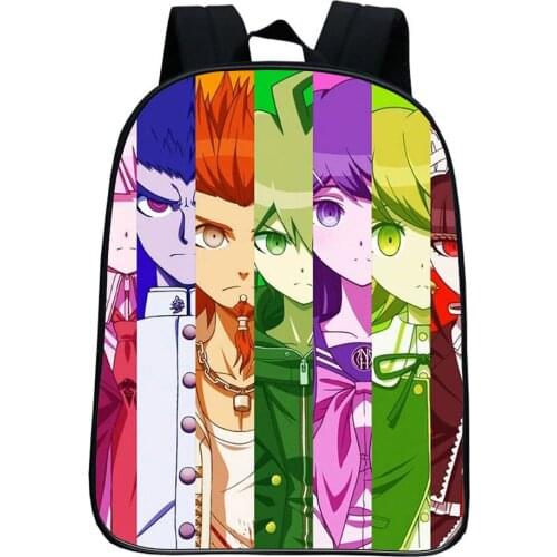 Anime Danganronpa Monokuma School Bag Children Mochila Boy Girl Bag Bear Pattern Casual Backpack Children Bag Students Rucksack