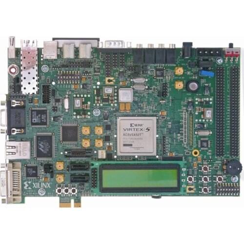 XILINX Virtex-5 NEW Board HW-V5-ML506-UNI-G Xtreme DSP GTP PCIe