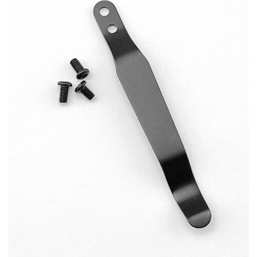 Stainless Steel Back Clip Pocket Holder Knife Clip Accessories Tool DIY Parts for Folding Knife Holder Making Knives