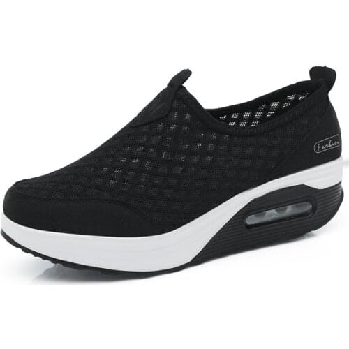 Plus Size 42 Women Air Cushion Tennis Shoes 2019 Autumn Female Soft Comfortable Brand Sneakers Lady Stable Non-slip Fitness Shoe