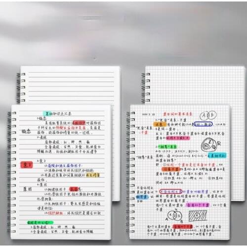 2021 2022 Spiral A5 Notebook Planner Daily Weekly Monthly PP Cover Organizer Agenda School Office Schedule Stationery Gifts