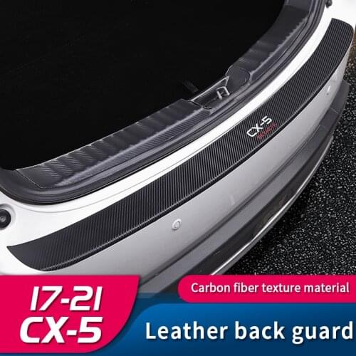 For Mazda CX5 2017 2018 2019 2020 2021Accessory RearGuards Rear Bumper Cover Trim Car Accessories