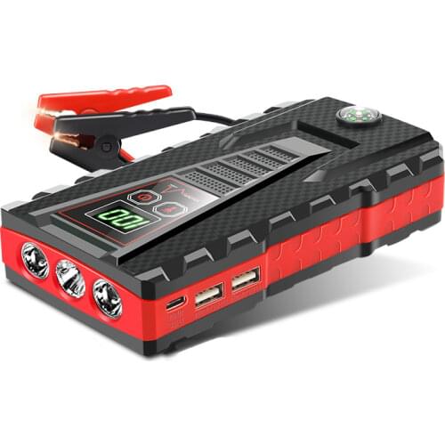 Car Jump Starter Power Bank 37800mAh for Smartphone Tablet 12V 1200A Starting Device Portable Emergency Auto Car Battery Charger