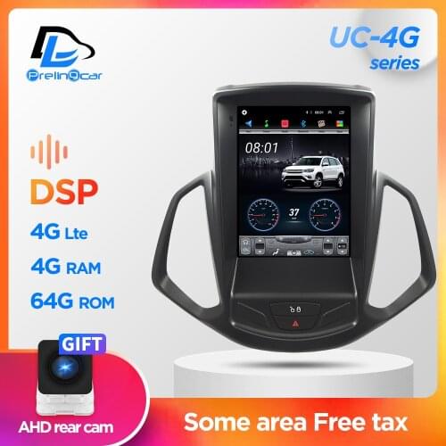 Car Radio Multimedia Navigatio Video Player For Ford ecosport 2014-2018 Tesla style Vertical Screen Stereo No 2 din Android 9.1