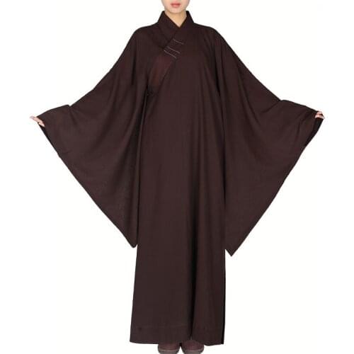 Buddhist monk clothing zen HaiQing shaolin Taiwan high-quality haircords robe uniforms buddhism lay suits brand new