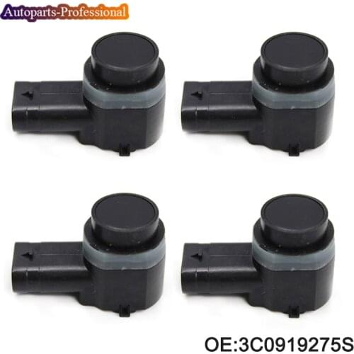 4 PCS Car Parking Sensor PDC Sensor 3C0919275S For Audi A4 A5 A6 S4 S8 Q7 Volkswagen Golf 1S0 919 275 4H0919275 High Quality