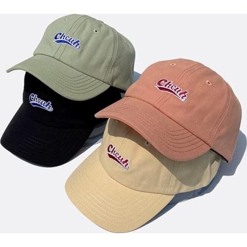 Designer Soft Baseball Cap Men Hip Hop Hats Women Casual Letters Embroidery Snapback Hat 6 Panels Teenager Adjustable Streetwear