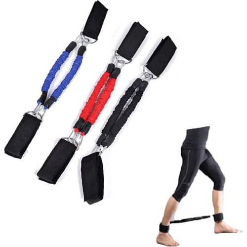 Strength Legs Resistance Bands with Ankle Straps Speed Agility Training for Running Taekwondo Skating Fitness Exercise