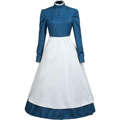 Howl‘s Moving Castle -Sophie Hatter Cosplay Costume Dress Outfits Halloween Carnival Suit