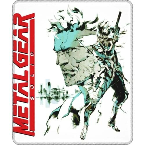 Metal Gear Solid 3 Novelty Mouse Pad Lockedge Mat Pads Rubber Office Home Deco Mat
