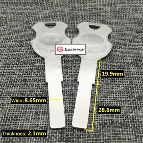 Best quality House Home Door Blank Key 28.6mm Locksmith Supplies Blank Keys SJM106