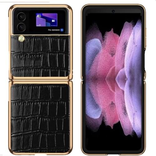 Plating Tehck For Samsung Galaxy Z Flip 3 Case,For Galaxy Z Flip3 5G Case F7070 F720 Case