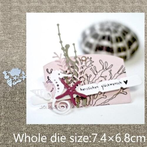 New Design Craft Metal stencil Cutting Dies ocean marine life decoration scrapbook die cuts Album Paper Card Craft Embossing