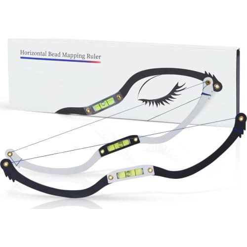 Microblading permanent makeup bow and arrow line ruler measuring eyebrow mapping rope tattoo for mapping Tattoo Accessories