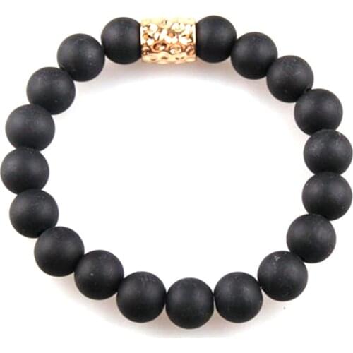 Fshion Natural Agat Stone bracelets for Women gift Jewelry Stretch Bracelet
