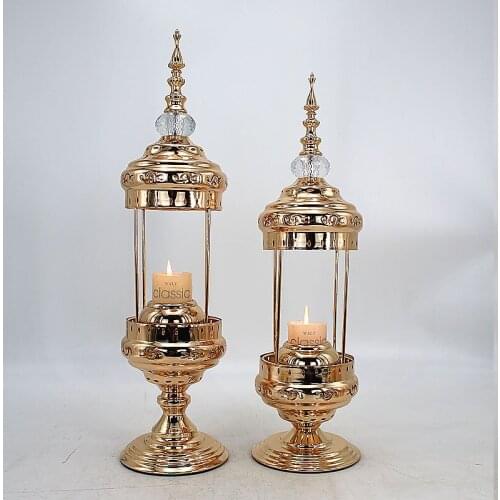 Fashion crafts metal candle holders home accessories wedding decoration gifts Halloween Easter