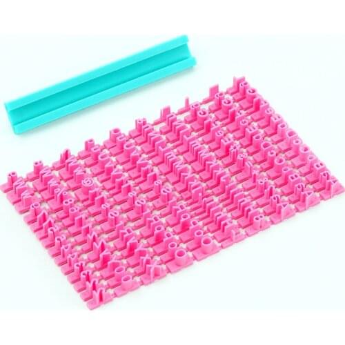 Russian Alphabet Number Symbols Letter Clay Stamp Impress Embosser Set ,cookie Press Stamps,Print Name Diy Ceramic Pottery Tools