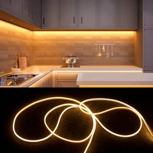 Dimmable Neon Sign 12V LED Strip light SMD 2835 120LEDs/M Rope Tube lamp Tape Touch Dimmer For Home Christmas Holiday Decoration