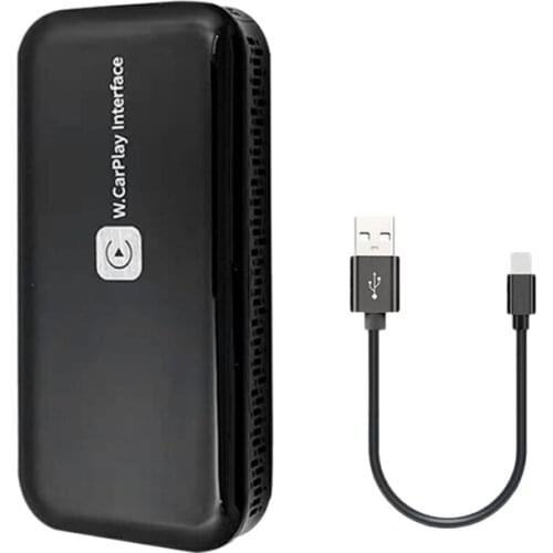 Universal Car Wired to Wireless CarPlay Dongle IOS 14 Adapter 5G WIFI Mirror Link Box Android Auto Multimedia Player