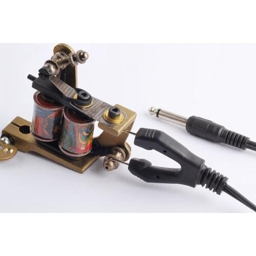 YILONG 1.8m Top Quality Tattoo Clip Black Rubber Silicone Cord For Tattoo Power Supply Tattoo Machine Free Shipping