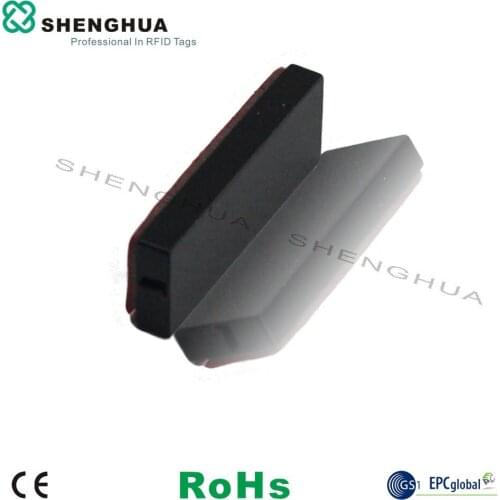 10pcs/pack UHF Passive RFID tags 860-960MHz Blank Print Black Anti Metal Label