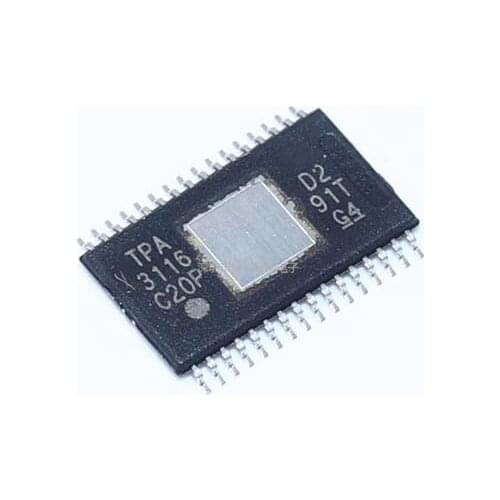 2pcs/lot TPA3116D2DADR HTSSOP32 TPA3116D2 HTSSOP-32 TPA3116 TSSOP IC chip cischy