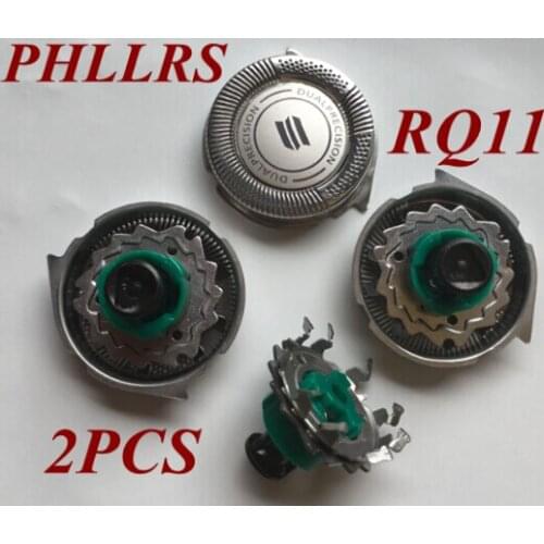 2pcs RQ11 replace head razor blade for philips shaver rq10 rq12 rq32 RQ1180X RQ1185 RQ1190X RQ1110 RQ1150 RQ1160 RQ1168 RQ1180