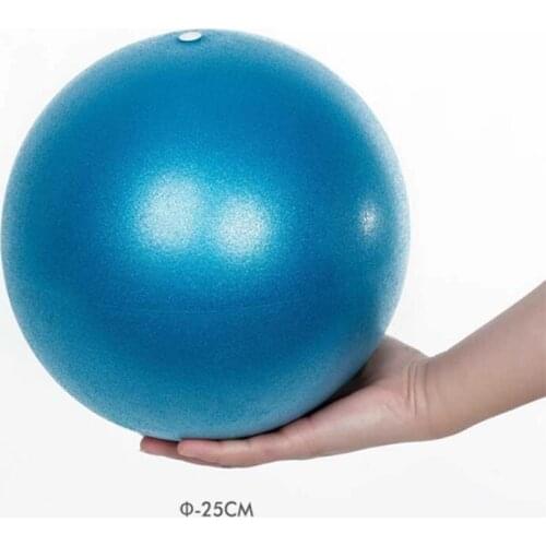 25cm Yoga Ball Custom Logo Printed Pilates Balance Training Body Gym Fitness