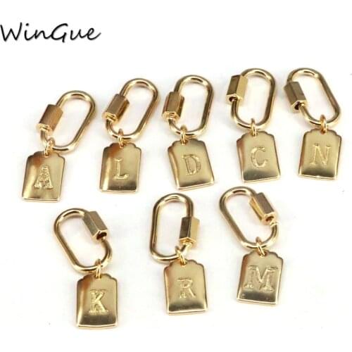 26 letters tag pendants necklace alphabets jewelry accessories fashion jewelry for women letters charm