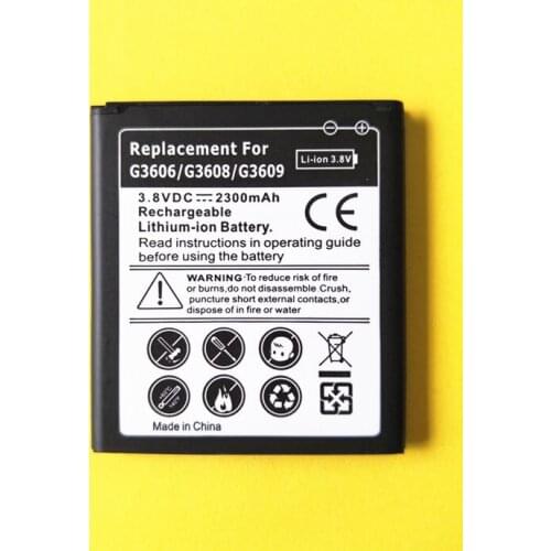 B-TAIHENG New Black G360 Battery for Samsung Galaxy Core Prime G360 G361F G361H G360H/F LTE SM-G3606 G3606 G3608 G3609 Phone