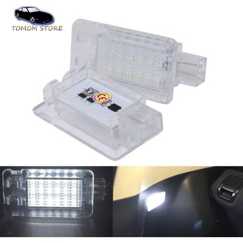 White LED Luggage Compartment Light For Volvo C30 C70 S40 S60 S60L S80 S80L V50 V70 XC70 XC90 Car Trunk Glove Box Boot Lamp