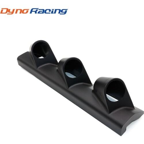 2" 52mm Universal Black A Pillar Pod Triple Gauge Holder Pod Right Hand Drive Gauge pod Car meter YC100215