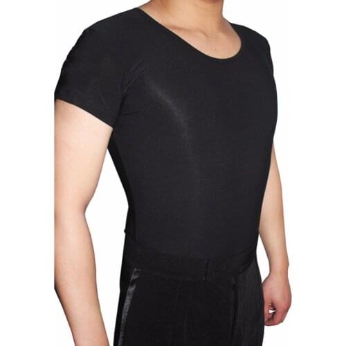 Cheap Latin Dance Shirts For Males Multi Color Fabric Clothes Tops Men Comfort Professional Vintage Ballroom Tango Wears Q7033