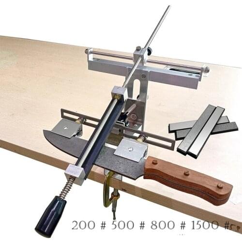 Fixed-angle sharpener PRO6 with flip double chuck mode Manual sharpener Diamond grindstone Professional fixed-angle sharpener