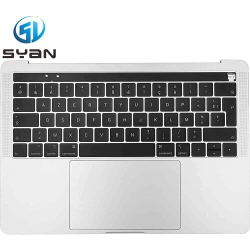 Laptop A1989 French Keyboard For Macbook Pro Retina 2018 A1989 Topcase Top Case Keyboard Backlight Trackpad Touchbar