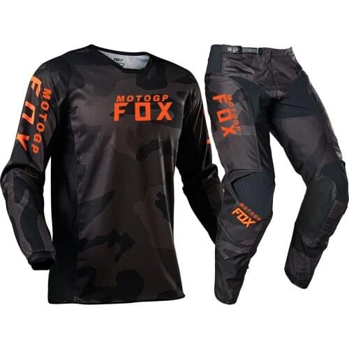 NEW 2021 motogpFox 180/360 enduro motocross gear set mx jersey pants motorbike clothing mtb suit Off Road Combo