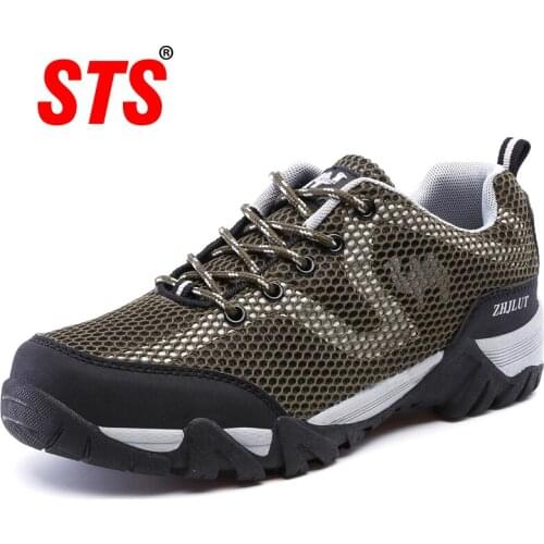 Large Size Women Shoes Designer Breathable Fashion Luxury High Quality Trainers Safety Men Boots Woman Trekking Hunting Sneakers